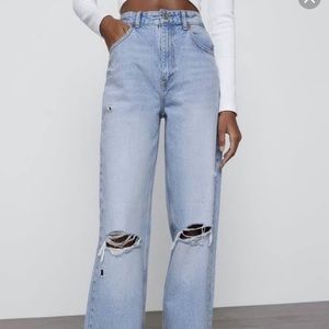 NWT Zara wide leg jeans